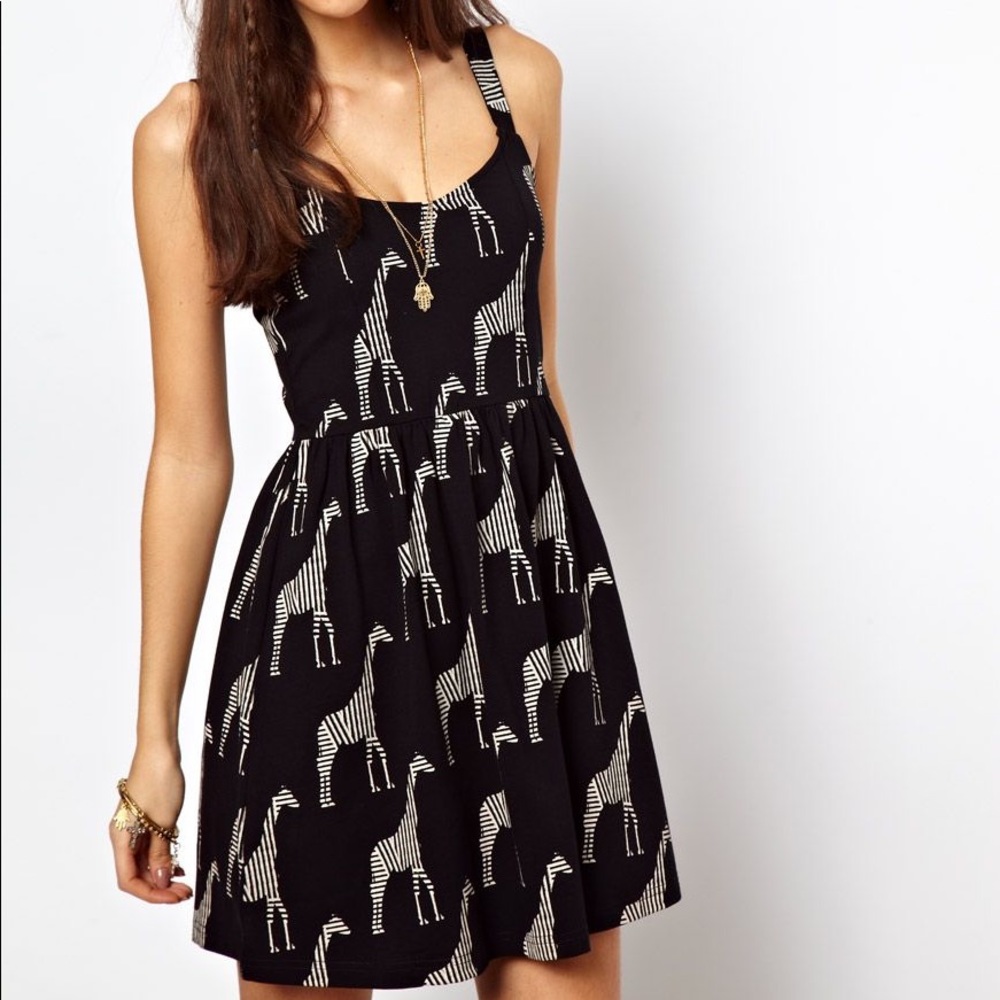 ASOS Giraffe Print Sundress